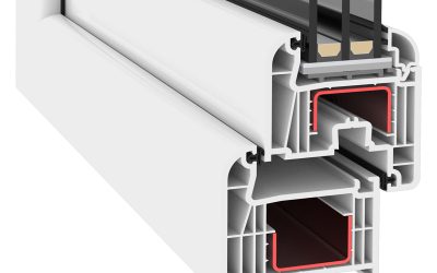 Sistemas de refuerzo metálico interior estructural en una ventana de PVC