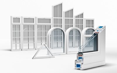 Tipos de puertas de PVC según apertura, material y acabado