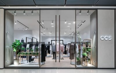 Ventanas y puertas de aluminio para tiendas de ropa